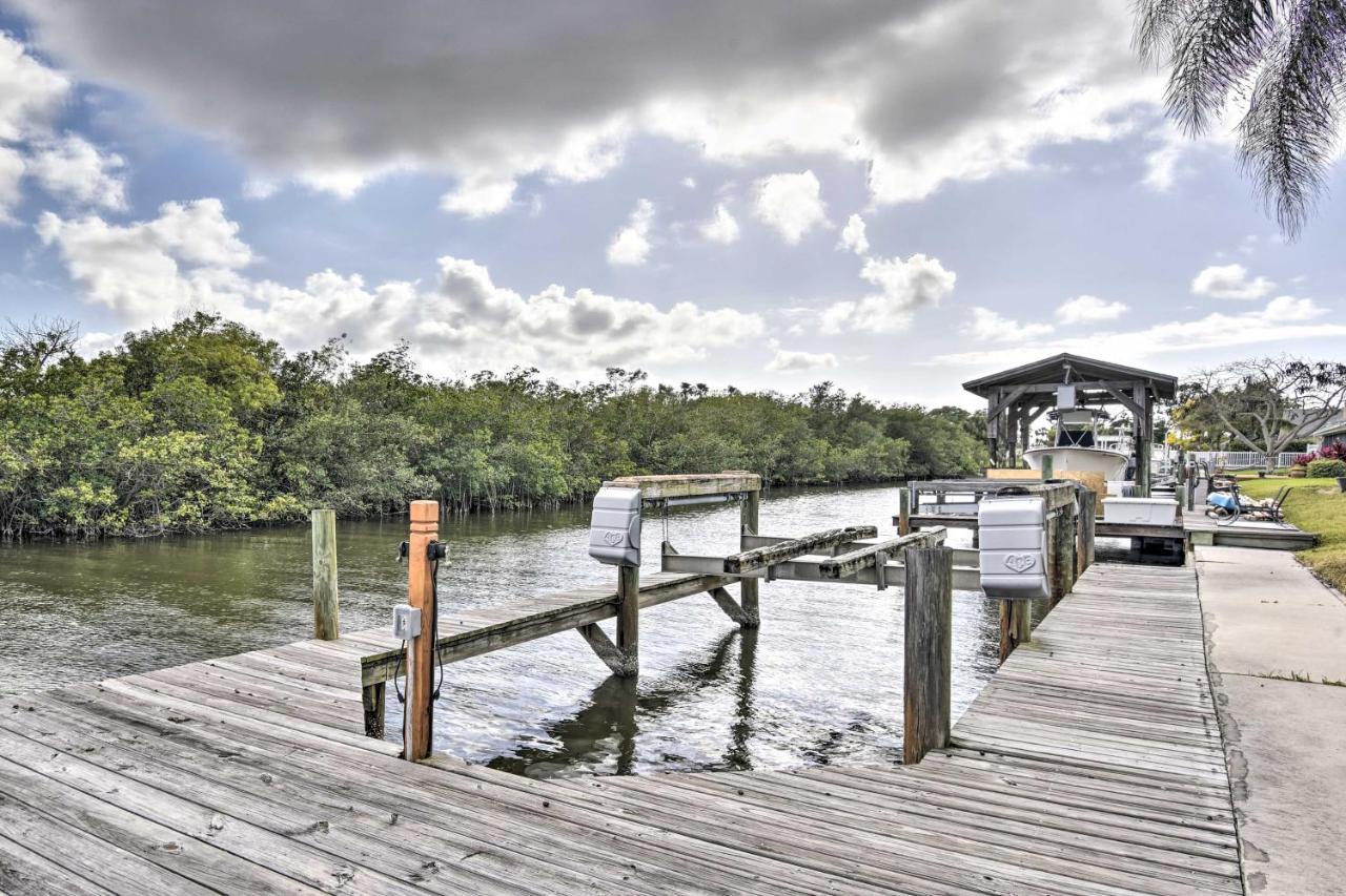 Merritt Island Home With Boat Dock On Canal Front! Exterior photo